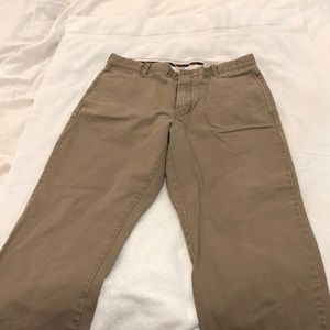 Brown J Crew essential collection chinos